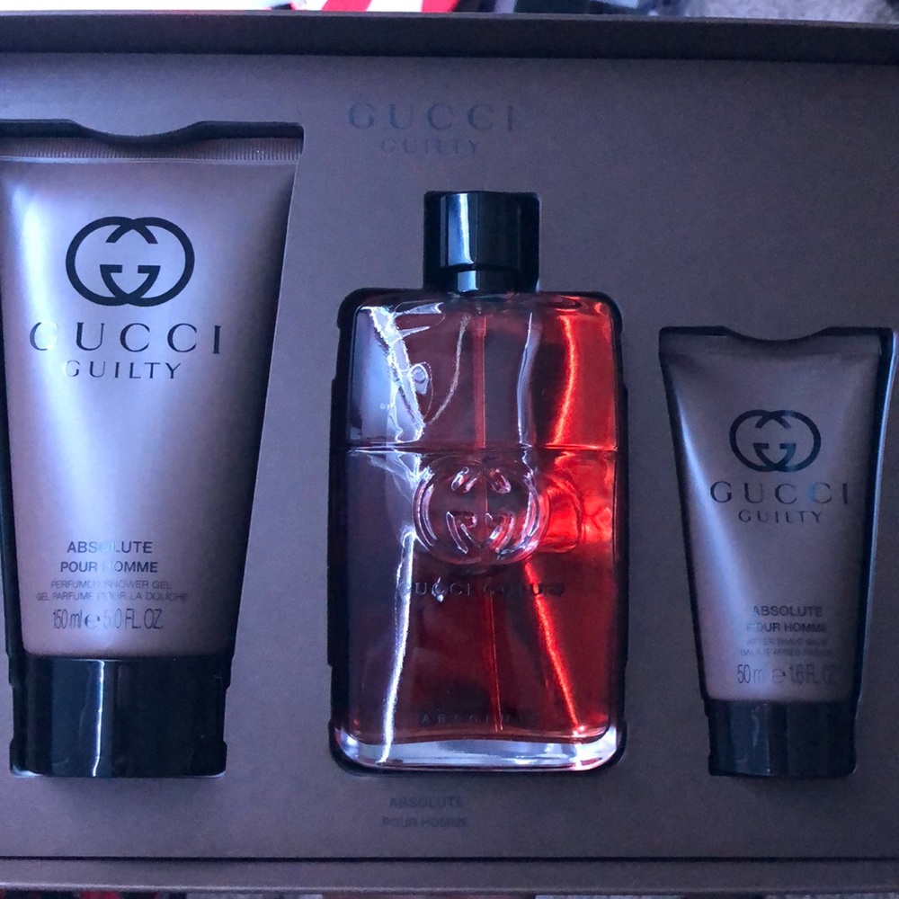 Gucci Guilty men’s cologne set